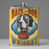 Hair of the Dog Whiskey Stainless Steel 8 oz Liquor Flask